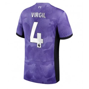Liverpool Virgil van Dijk #4 Replica Third Stadium Shirt 2023-24 Short Sleeve